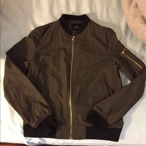 Dark Green jacket from Zara